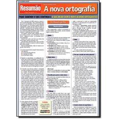 Imagem de Resumão - A Nova Ortografia - Leme, Odilon Soares - 9788577111046