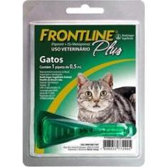 Imagem de Frontline Plus Gatos Antipulgas e Carrapatos - 1 pipeta 0,5ml