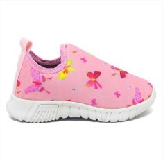Imagem de Tênis Slip On Infantil Menina Elástico Joguer - Beanna Fashion
