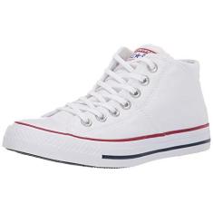 Imagem de Converse Tênis feminino Chuck Taylor All Star Madison cano médio, branco/branco, 38, Branco/Branco.