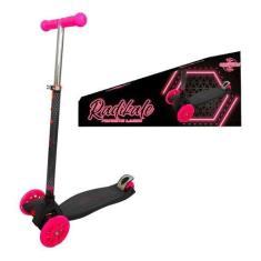 Imagem de Patinete Dark Laser 3 Rodas Led Neon Suporta 50 Kg Uni Toys