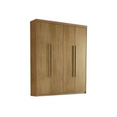 Imagem de Guarda Roupa Solteiro Hawaii 4 Portas 2 Gav Rufato Naturale