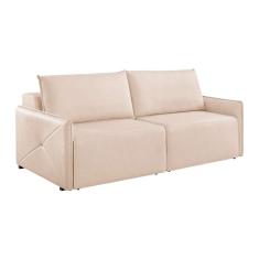 Imagem de Sofá 3 Lugares Retrátil Urban Linho Bege 200 cm