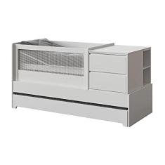 Imagem de Berço Cama Sol e Mar Divicar Branco Acetinado