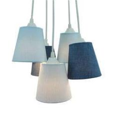 Imagem de Lustre Pendente 5 Cúpulas Quarto de Menino  e  Crie Casa - 