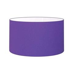 Imagem de Cúpula Abajur Cilíndrica Cp-7023 Ø50x21cm Roxo