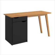 Imagem de Escrivaninha/Mesa de Escritório Com 1 Gaveta 1 Armário com Porta - Pre