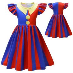 Imagem de Fantasia Infantil Palhaça Palhacinha Meninas Carnaval Festa - Bela Imp