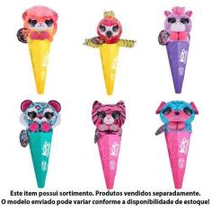 Imagem de Pelúcia Infantil no Cone - Kiki Surprise - Neon - Sortido - Fun Divirt