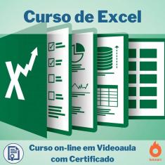 Imagem de Curso on-line em videoaula de Excel com Certificado