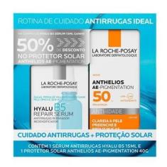 Imagem de La Roche Posay  Kit - Sérum Anti-Idade + Protetor Solar Facial FPS 50 15ml-Unissex