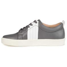 Imagem de Journee Collection Tênis feminino casual e moderno, Cinza, 9