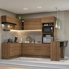 Imagem de Armário De Cozinha Completa De Canto 489Cm Stella Madesa