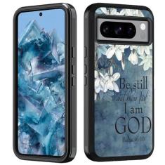 Imagem de BWOOLL Capa projetada para Google Pixel 8 Pro, capa resistente 3 em 1 híbrida de policarbonato rígido e silicone macio à prova de choque para Google Pixel 8 Pro (6,7 polegadas, 2023), citações