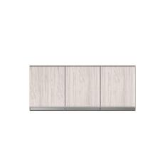 Imagem de Armário Aéreo P/ Cozinha Andreia 120cm C/ 3 Portas Castanho/Avelã - Aj