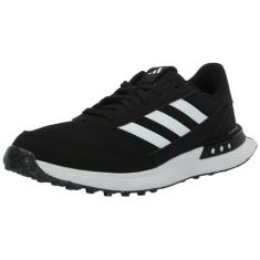 Imagem de adidas Tênis de golfe feminino S2g Spikeless 24, Core Black/Calçado Branco/Prata Metálico, 37