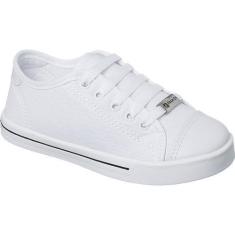 Imagem de Tênis Infantil Confortável Lançamento Star Original - D-Fashion, Branc