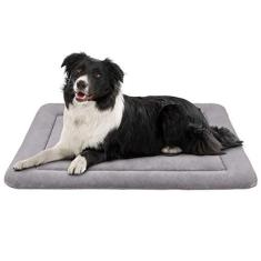Imagem de Cama média para cães, tapete de caixote, fundo lavável, cama para gatos, colchão, almofada de canil