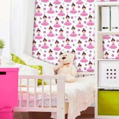 Imagem de Papel de Parede Infantil Auto Adesivo Lavável 0015 Bailarina