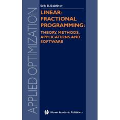 Imagem de Linear-Fractional Programming Theory, Methods, Applications And Software