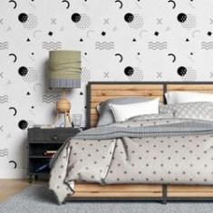 Imagem de Papel De Parede Adesivo Minimalista N07091 Rolo 0,58X3M