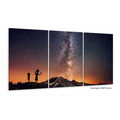 Imagem de Quadro Ricky and Morty Universos Mosaico 3 Peças decorativo