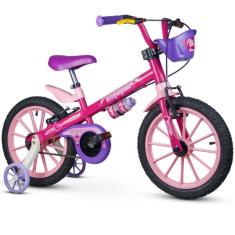 Imagem de Bicicleta Aro 16 Feminina Top Girls Nathor Aro 16