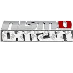 Imagem de Emblema Adesivo Nismo Nissan Metal Kicks Tiida Versa Sentra