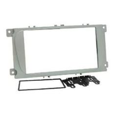 Imagem de Moldura Painel 2din Ford Focus Hatch Sedan 09 13 Prata