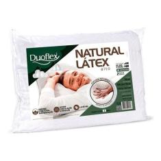 Imagem de Travesseiro Ergonômico Duoflex Natural Látex Alto 50x70x16