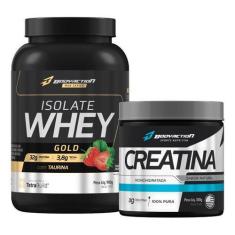 Imagem de Whey Isolado Isolate Gold 900G + Creatina Monohidratada Pura 300G Body