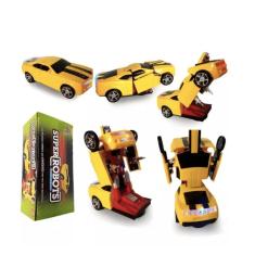 Imagem de Carrinho Transformers: Brinquedo Camaro Robô Alta Qualidade.