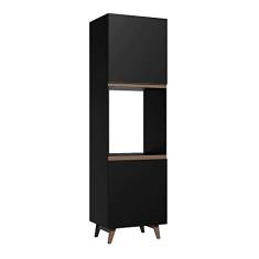 Imagem de Torre-quente Madesa Reims 60 cm 2 Portas - Preto