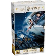 Imagem de Quebra Cabeça Puzzle c/ 200 Peças harry potter especial Grow
