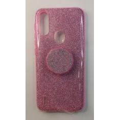 Imagem de Capa Capinha para motolora moto e7 power Tela 6.5 Glitter Brilhante Di