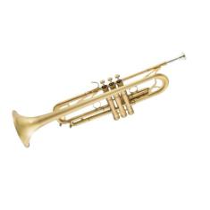 Imagem de Trompete Para Iniciantes B Flat Trompete Instrumento Musical Latão Portátil Durável Profissional Iniciante Trompete