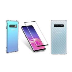 Imagem de Capinha Antichoque e Película Vidro 5D e Traseira Samsung S10