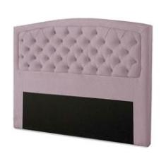 Imagem de Cabeceira Estofada Geovana Para Cama Box King 195 cm Suede  Bebe - DL Decor