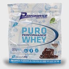 Imagem de Performance Nutrition Puro Whey Refil (1,8kg) - Chocolate, azul