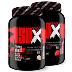 Imagem de Kit 2X Suplemento Em Pó Whey Protein Isolado Iso X 100% Pure Isolate 1