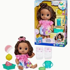 Imagem de Boneca Baby Alive Hora do Suco Bebê Morena F7357 Hasbro