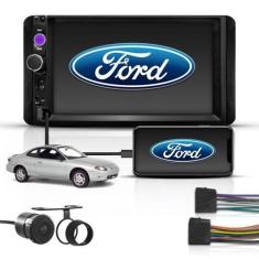 Imagem de Kit Multimídia Mp5 2 Din Bt Espelha Ford Focus 2001 a 2008 - First Opt