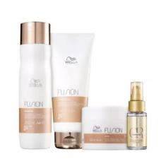 Imagem de Kit Wella Professionals Fusion + Óleo Reflections - 4 Prods