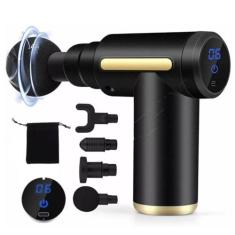 Imagem de Massageador Profissional Elétrico Muscular Pistola Original - Massagea