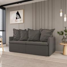 Imagem de Sofá Retrátil e Reclinável 3 Lugares 200cm Dália Cabecasa Madeiramadei