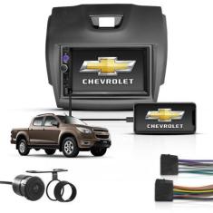 Imagem de Kit Central Multimidia Mp5 2Din Bt Espelha Dvd Chevrolet S10 - First O
