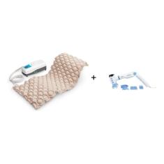 Imagem de Colchão Pneumático Anti-escaras Casca De Ovo Inflavel 110v + Aparelho Massageador Infravermelho Elétrico Profissional