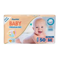 Imagem de Fralda Panvel Baby Premium Sec M Com 50 Unidades