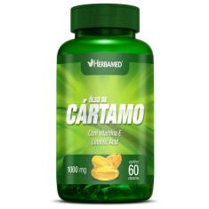Imagem de Oleo De Cartamo Com Vitamina E - 60 Cápsulas - Herbamed