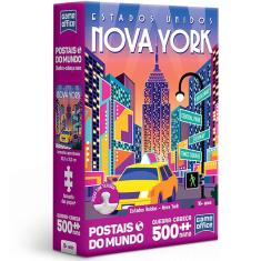 Imagem de Quebra Cabeca Postais Do Mundo Estados Unidos Nano 500 Pecas Toyster